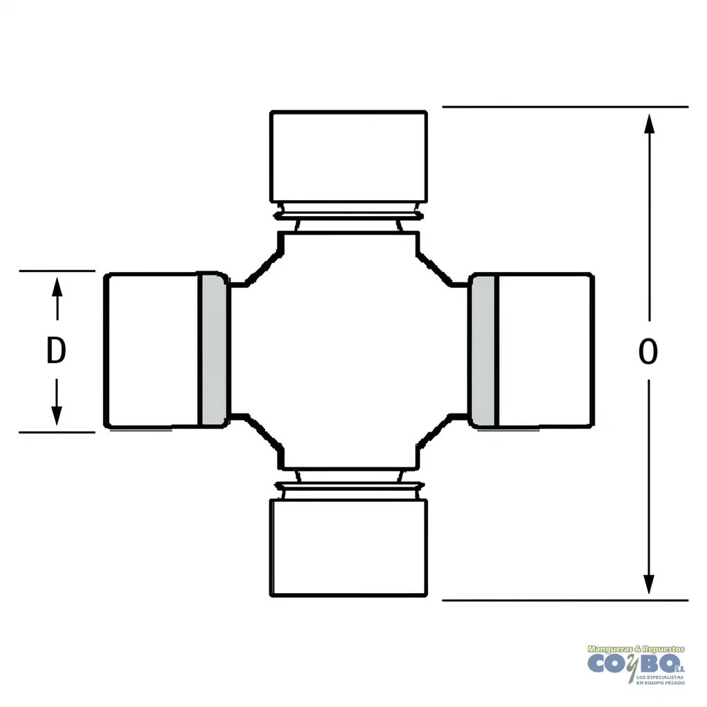 UNION BARRA D=1-3/8 O=4-3/16 1756 / 351 - Imagen 1